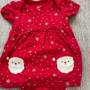 Carter’s Christmas dress. Size 6 months